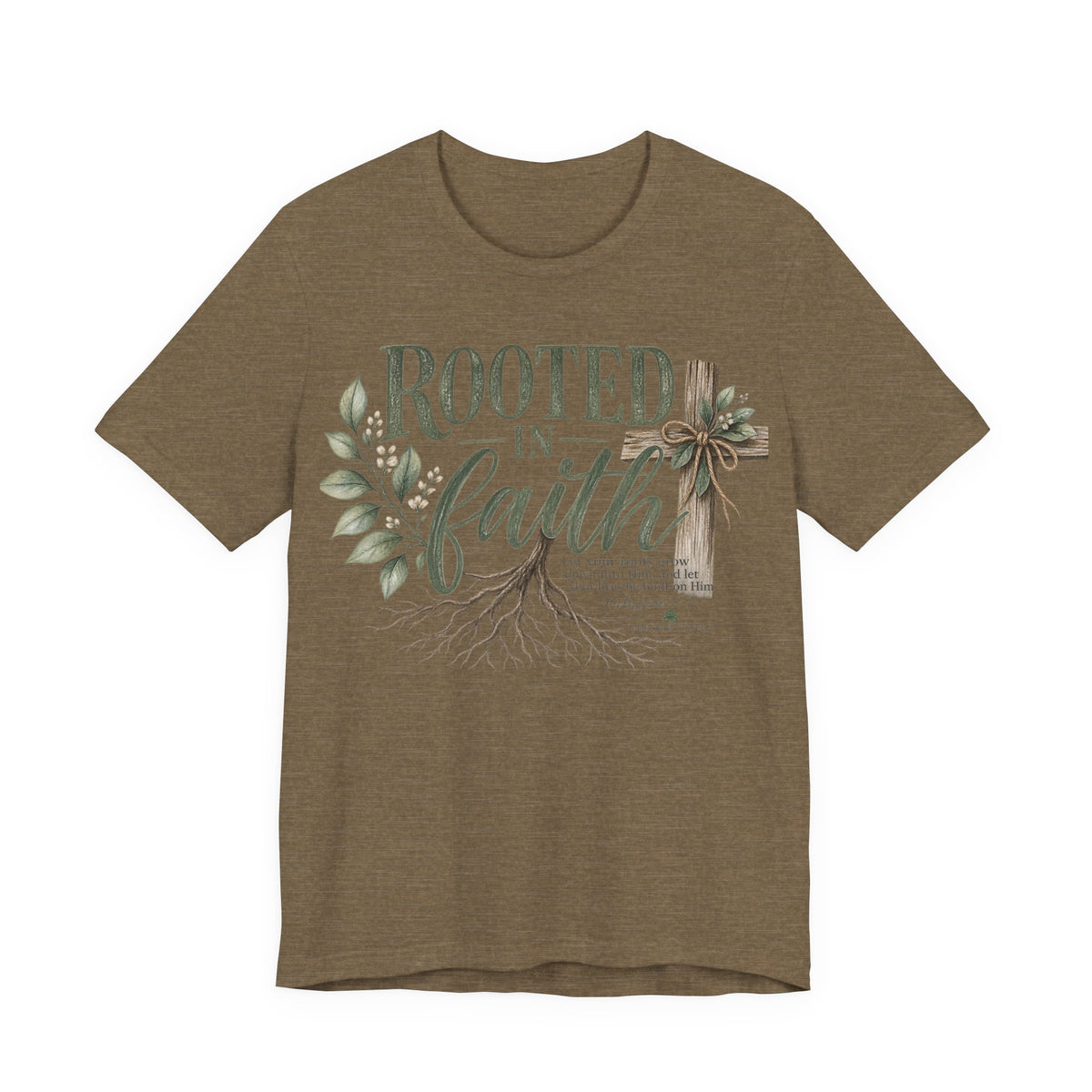 Rooted in Faith Tree Tee