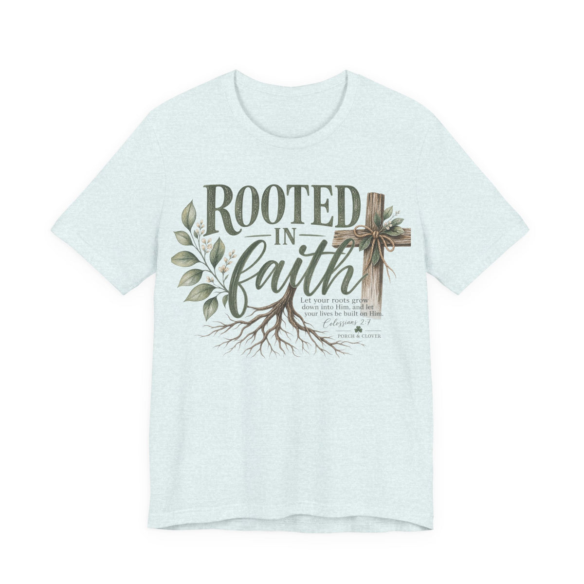 Rooted in Faith Tree Tee