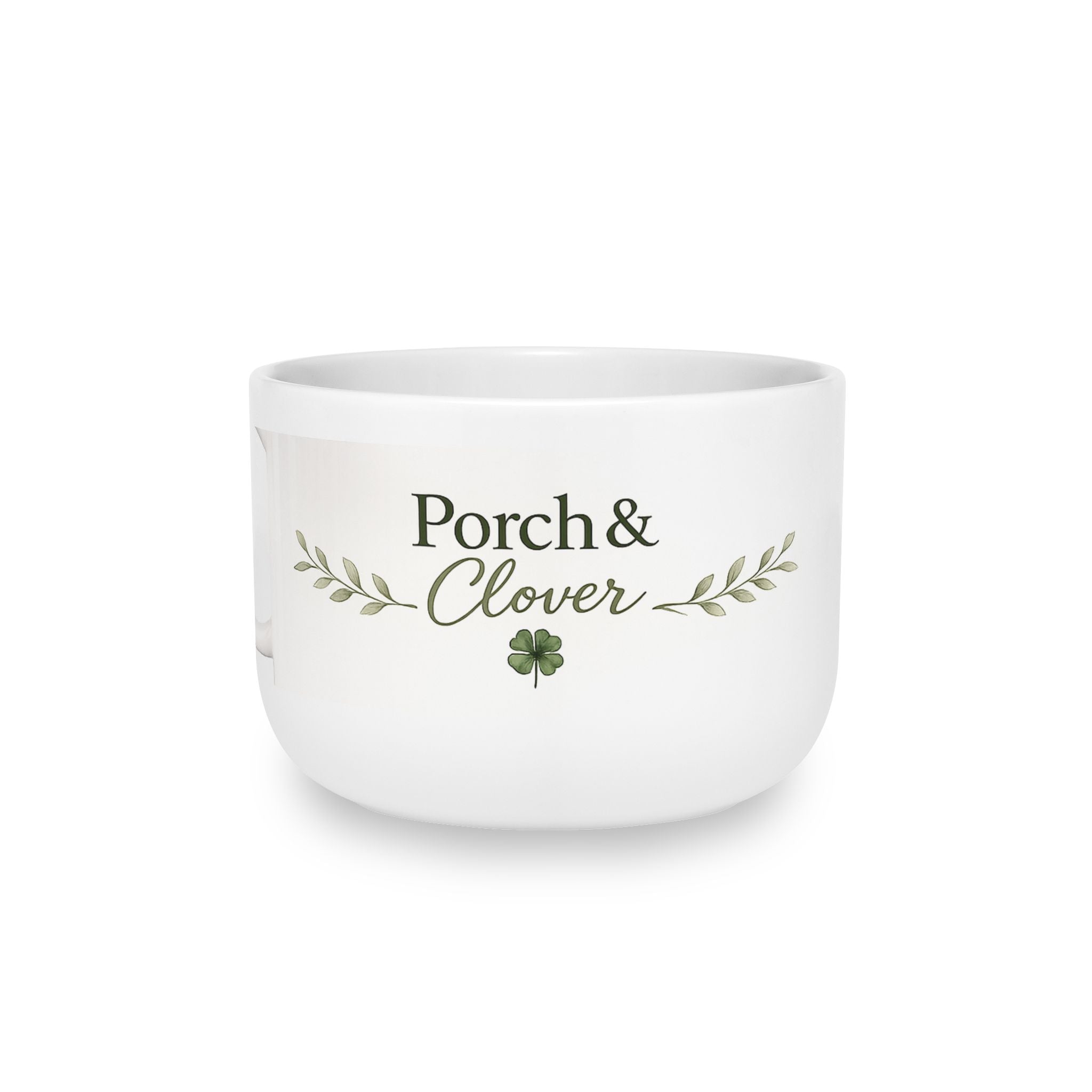 Porch & Clover Ceramic Latte Mug