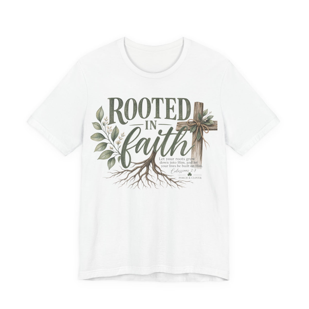 Rooted in Faith Tree Tee