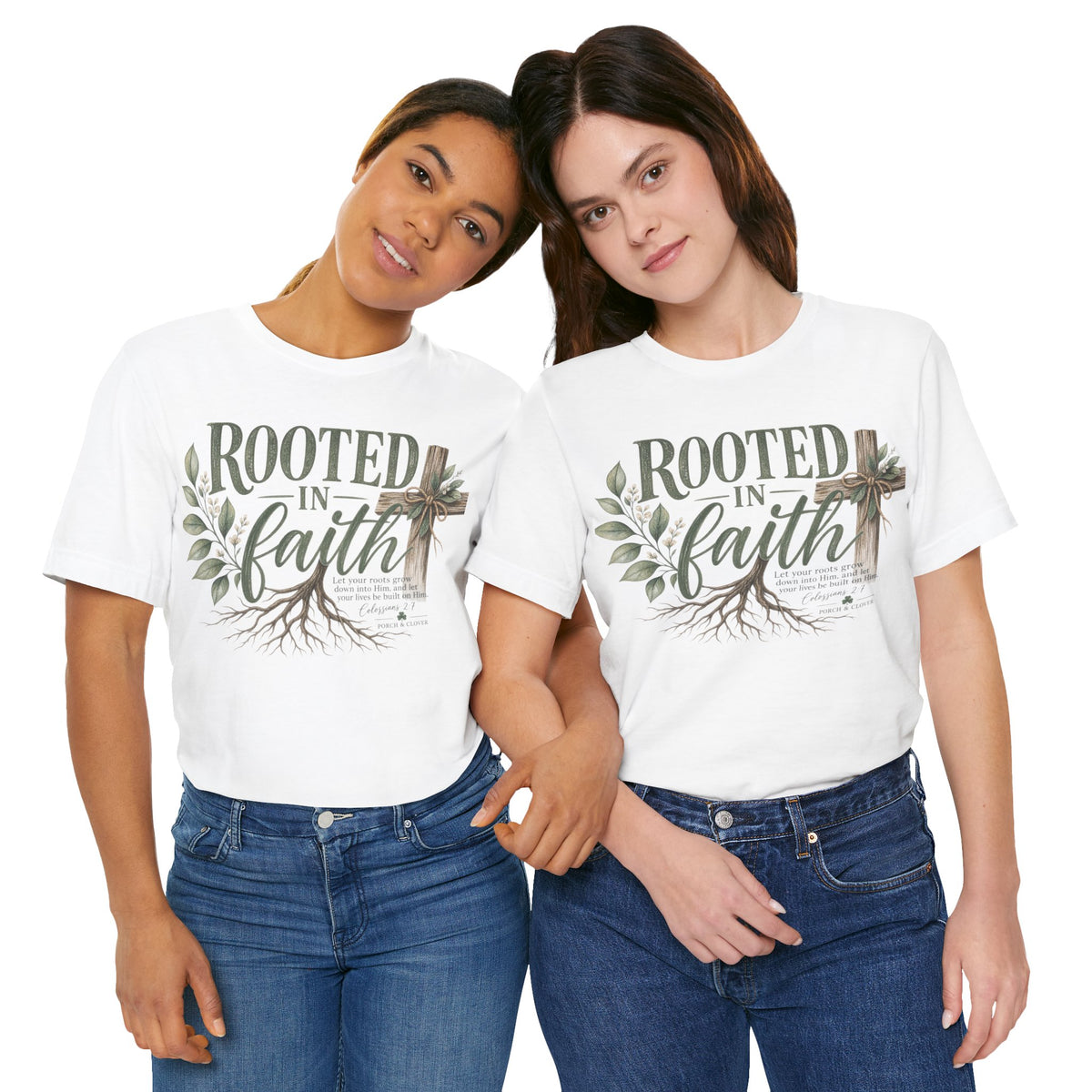 Rooted in Faith Tree Tee