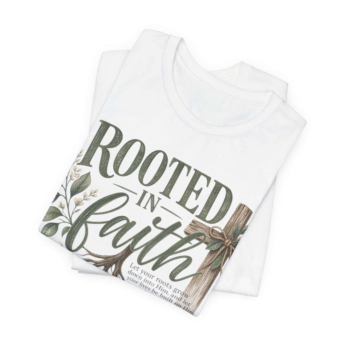 Rooted in Faith Tree Tee