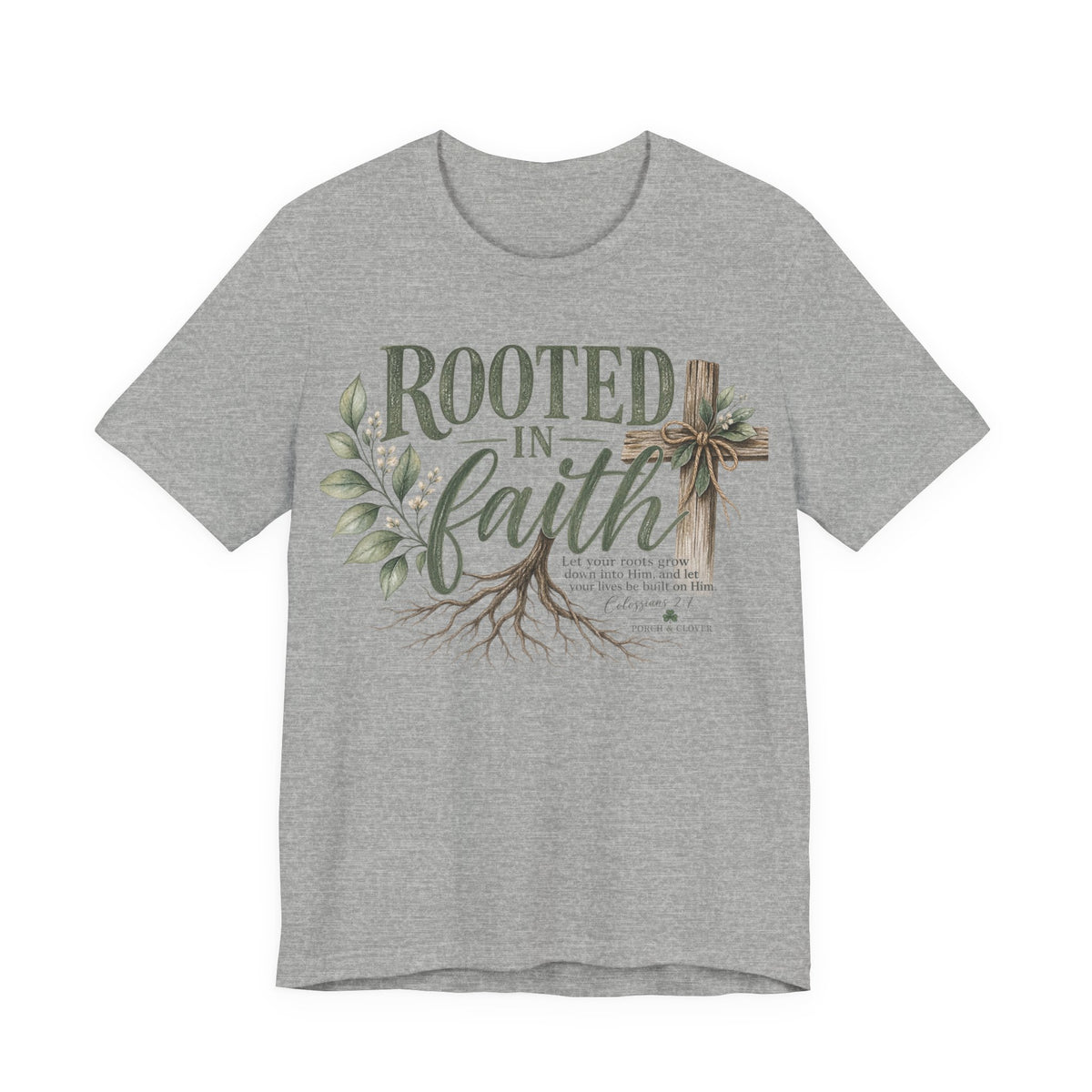 Rooted in Faith Tree Tee