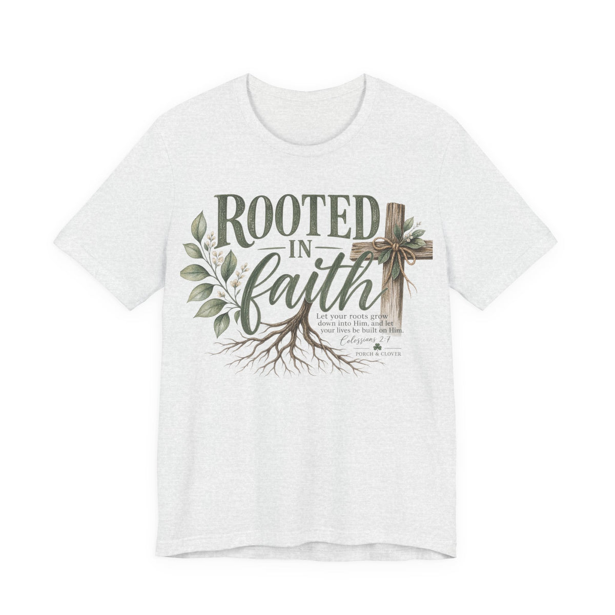 Rooted in Faith Tree Tee