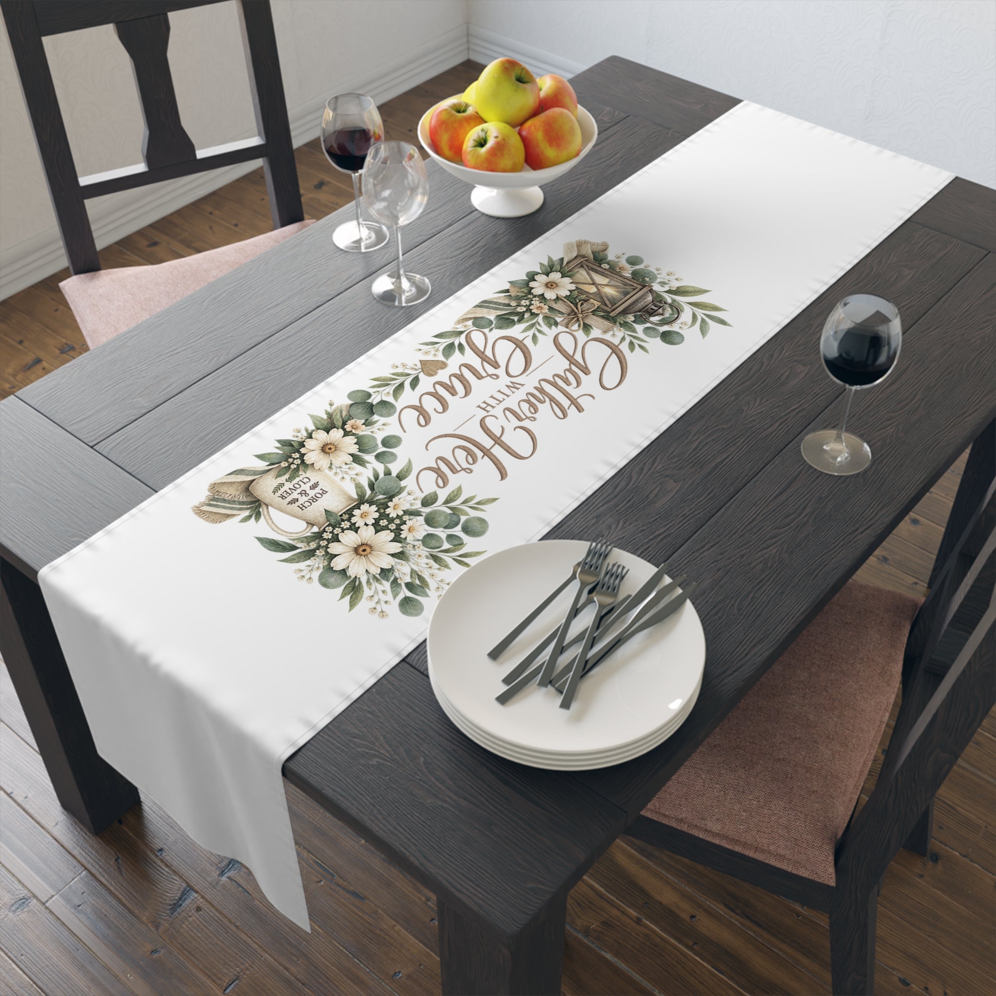 Gather & Give Farmhouse Table Runner