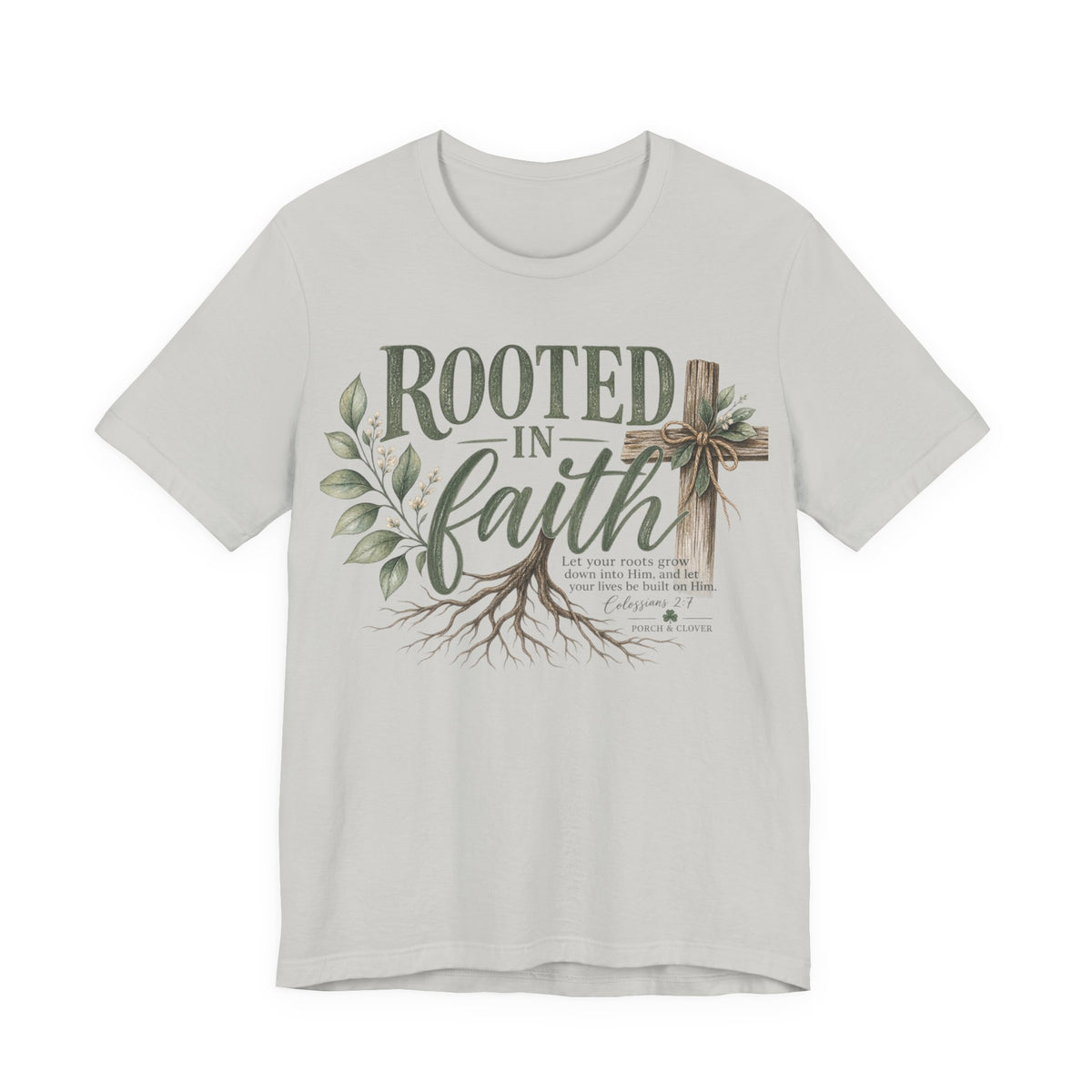 Rooted in Faith Tree Tee