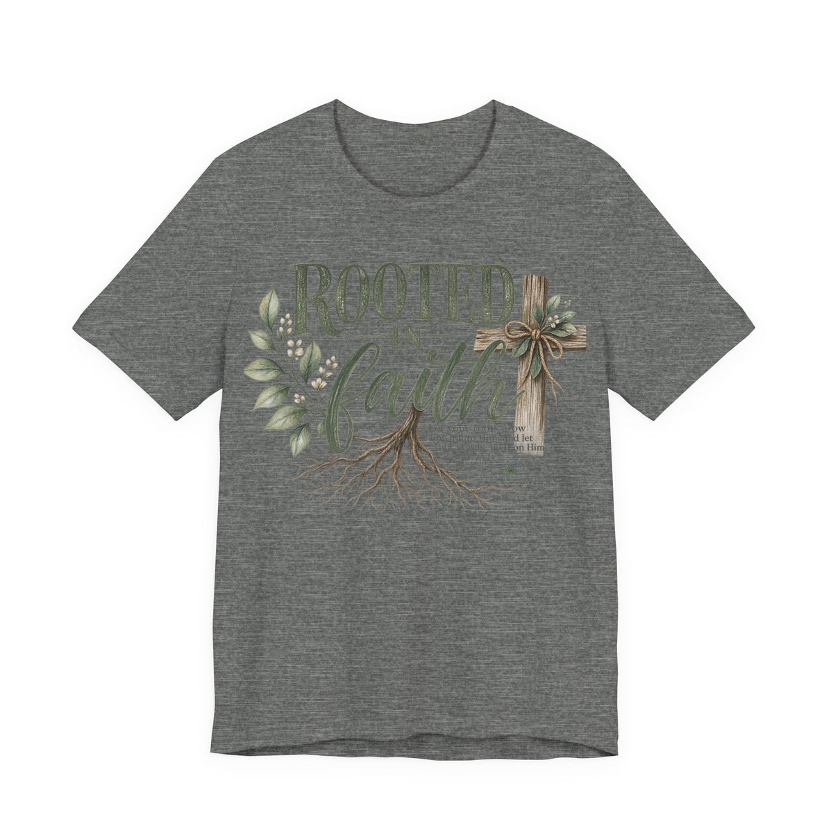Rooted in Faith Tree Tee