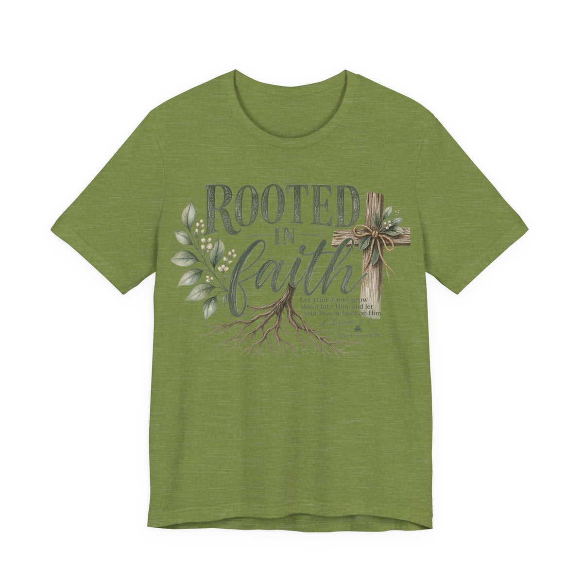 Rooted in Faith Tree Tee