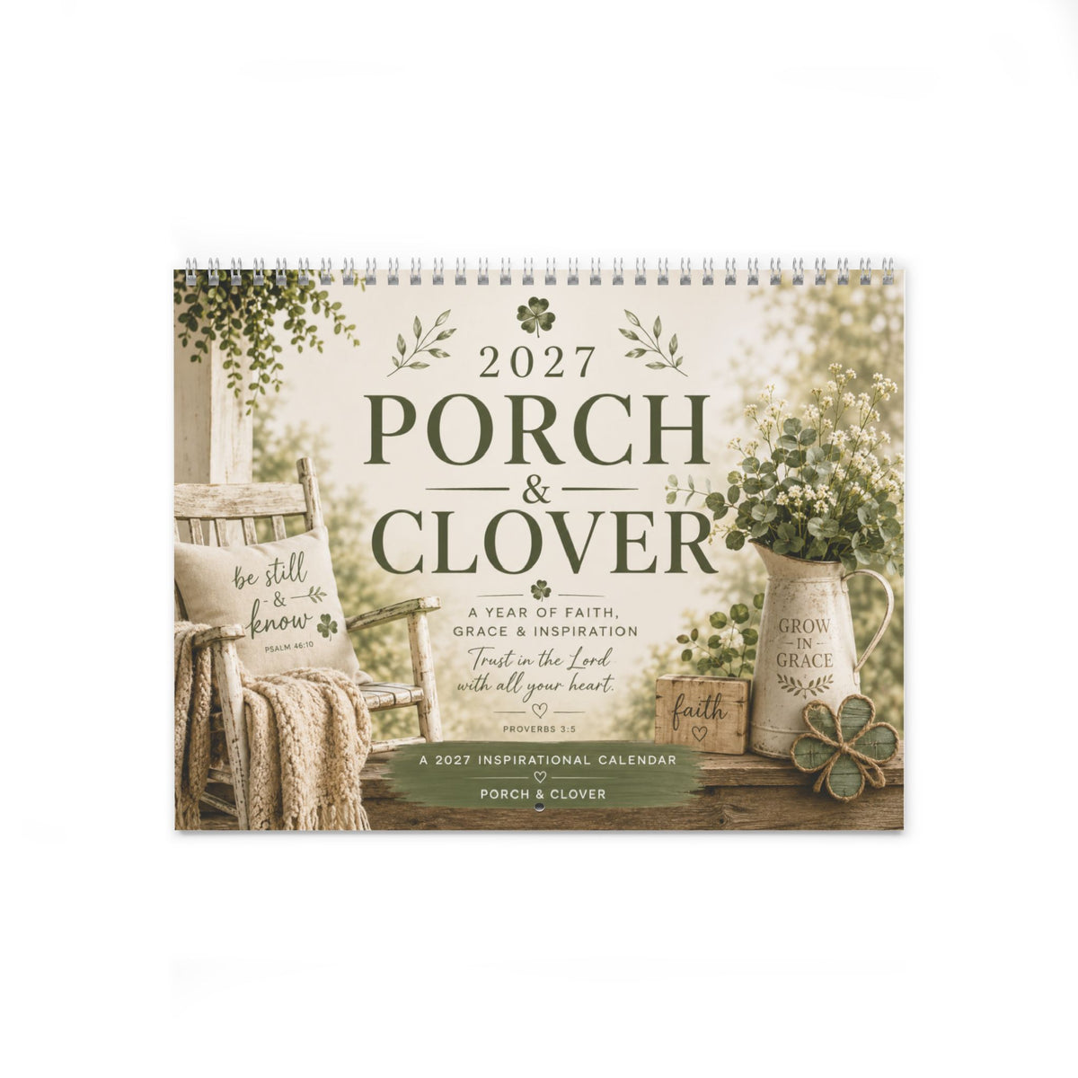 2027 Porch & Clover Calendar