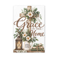 Grace in This Home Matte Canvas Wall Art
