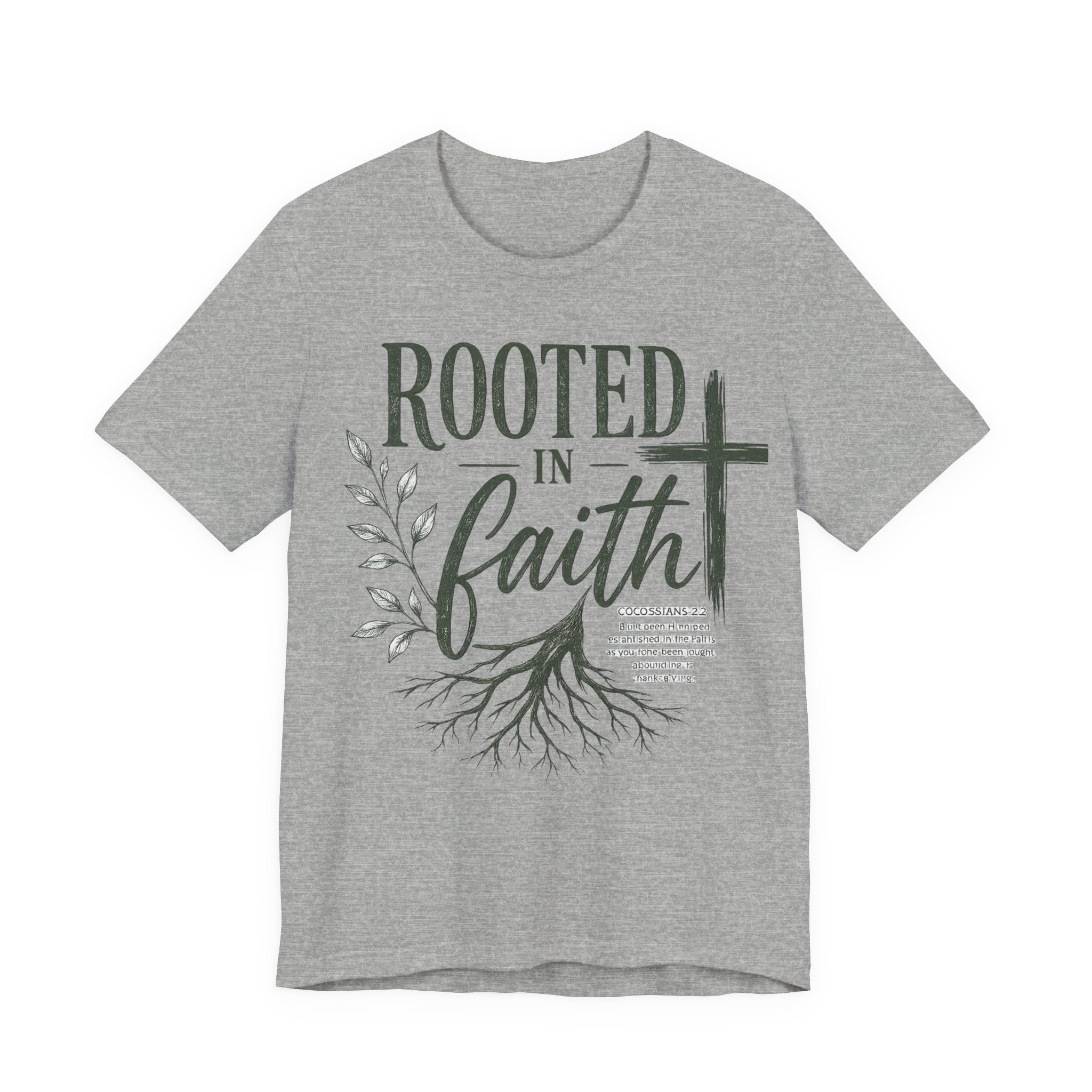 Rooted in Faith Tree Tee