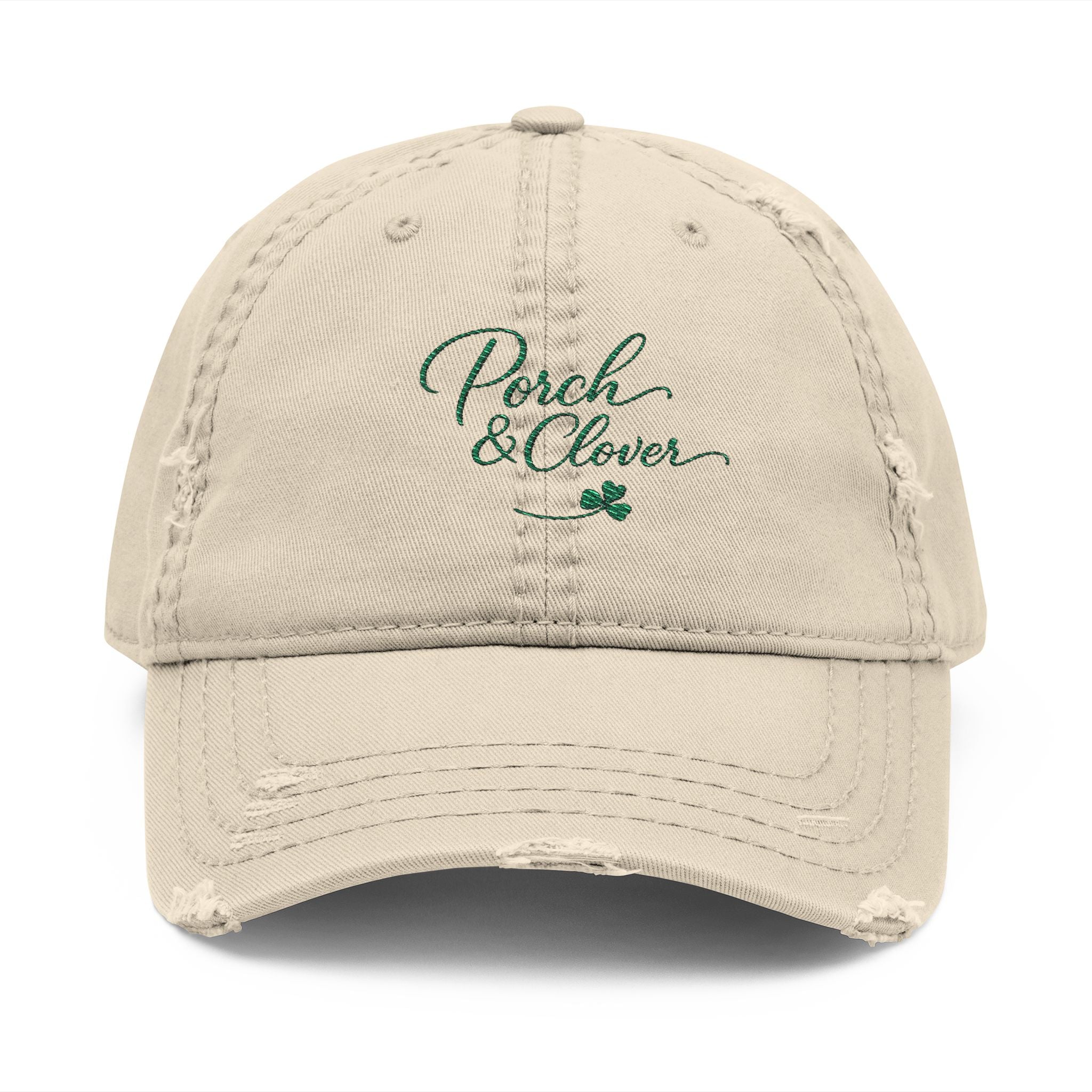 Signature Distressed Hat