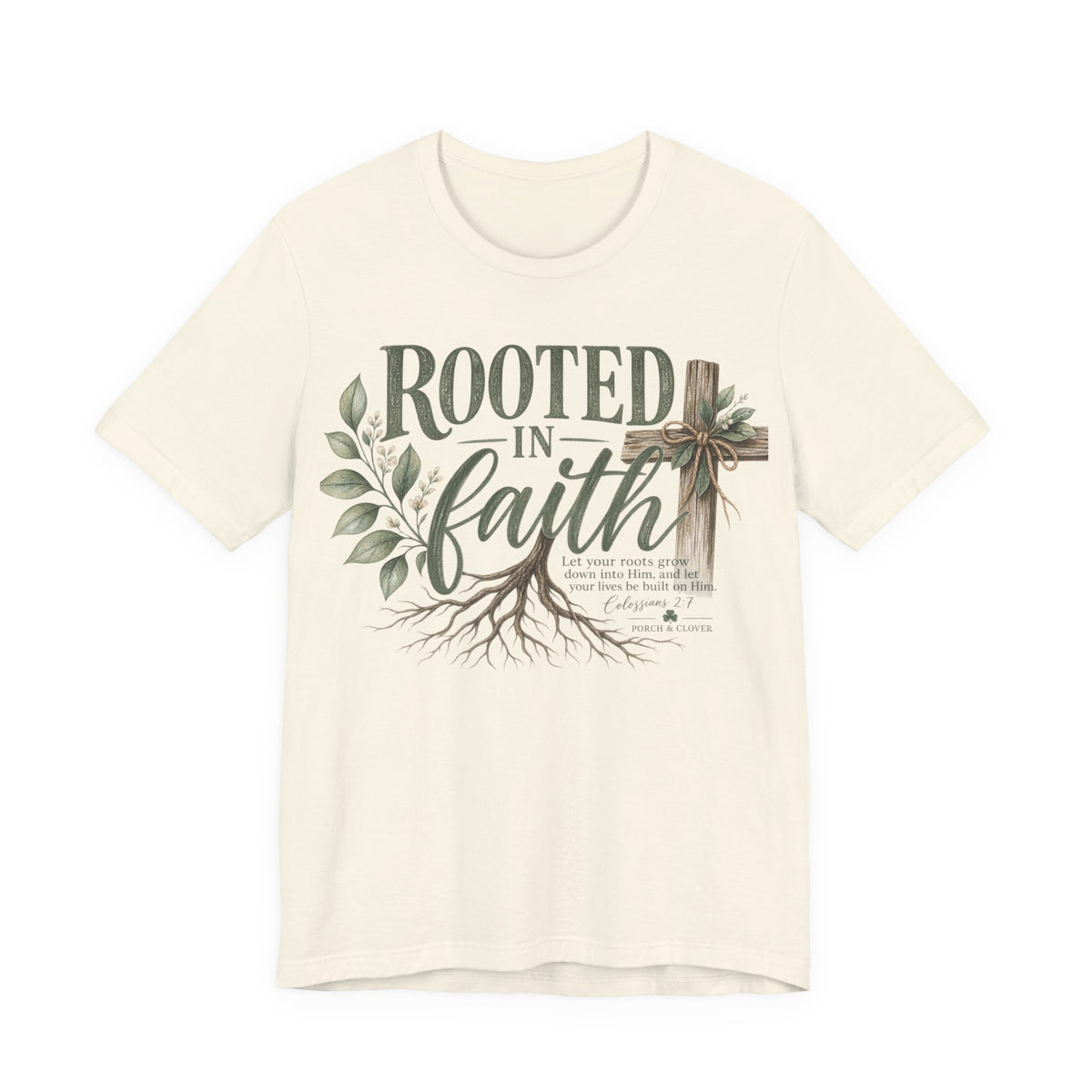 Rooted in Faith Tree Tee