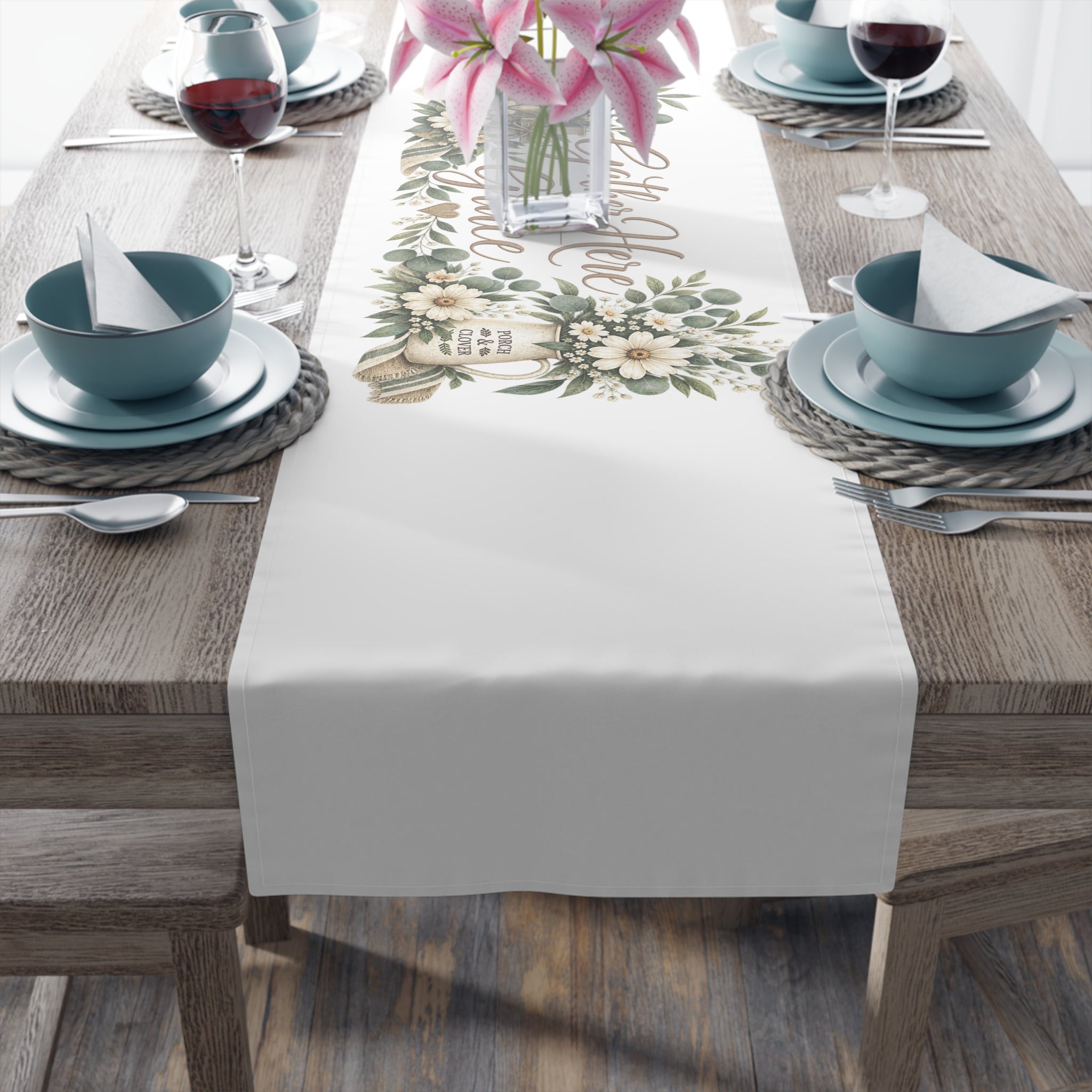 Gather & Give Farmhouse Table Runner
