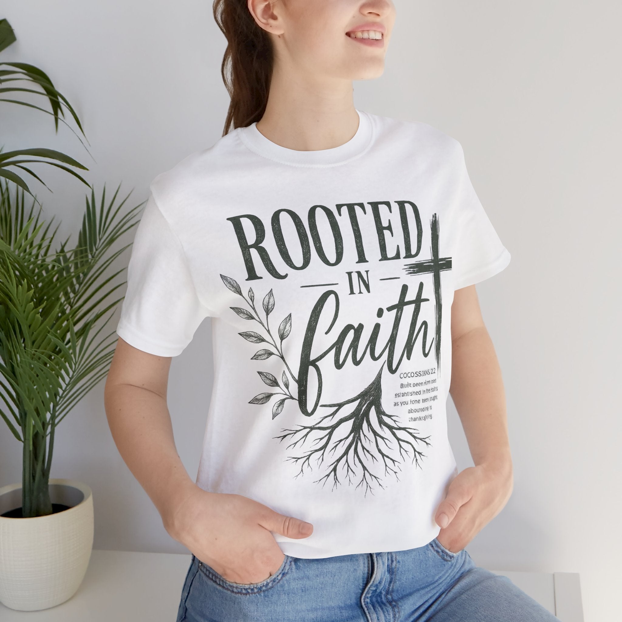 Rooted in Faith Tree Tee